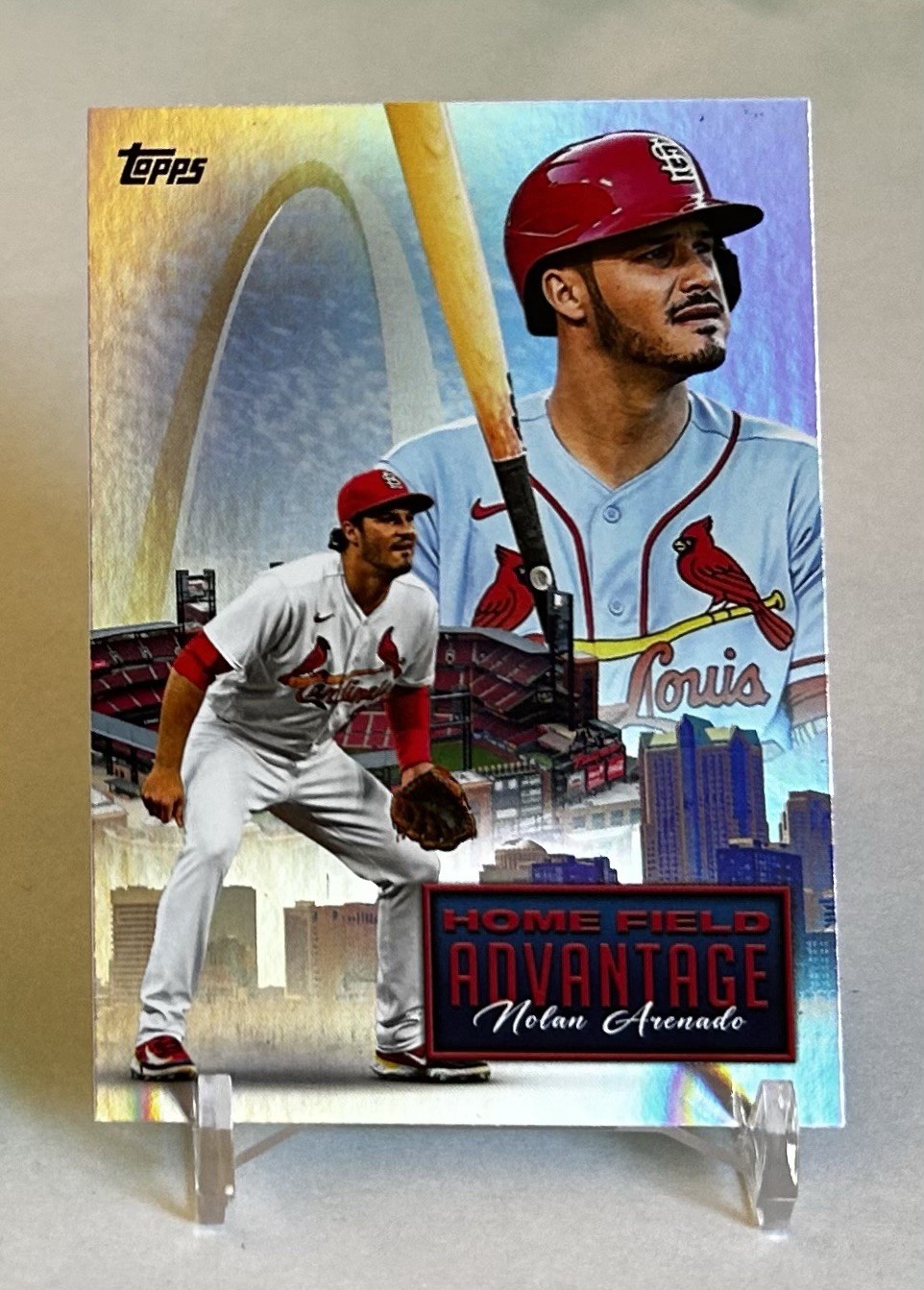 Nolan Arenado 2024 Topps Series 1 #HFA-5 Home Field Advantage Cardinals