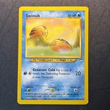 Swinub 84/105 Neo Destiny Pokemon ZA