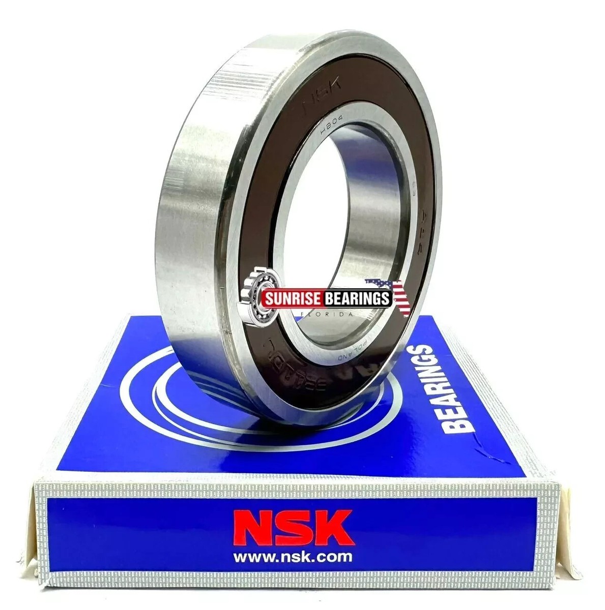 NSK 6216 ZZ C3 DEEP GROOVE BALL BEARING, METAL SHIELDED 80x140x26
