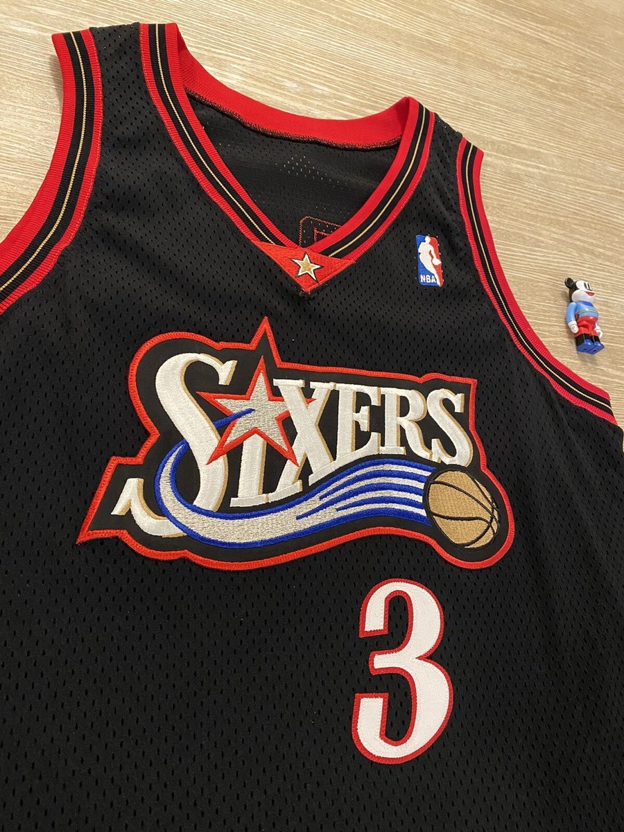 NBA Game Used Jersey Champion Sixers Allen Iverson Jersey Game