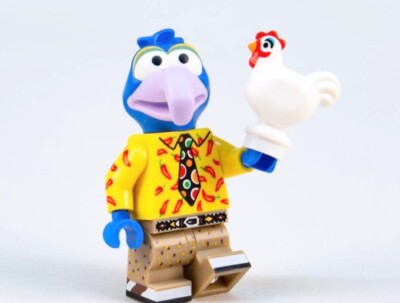 Lego Gonzo & Camilla Minifiguren aus den Muppets