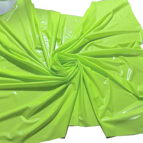 SHINY 4-WAY STRETCH SPANDEX PVC VINYL PLEATHER FABRIC GOTHIC FETISH CLOTHING 54" - Picture 62 of 196