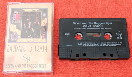 DURAN DURAN - RARE SOUTH AFRICA ISSUE CASSETTE TAPE - SEVEN AND THE RAGGED TIGER - 第 1/4 張圖片