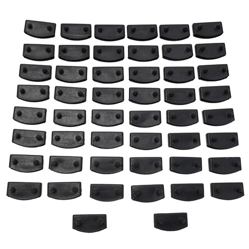 Lot De 50 Connecteurs Pour Lattes De Lit Queen Size - Embouts Fixation Support En Plastique PP | Réparation Sommier Bricolage