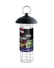 Gardman Black Steel Fat Snax (Fatball) Feeder Wild Bird Care A01523