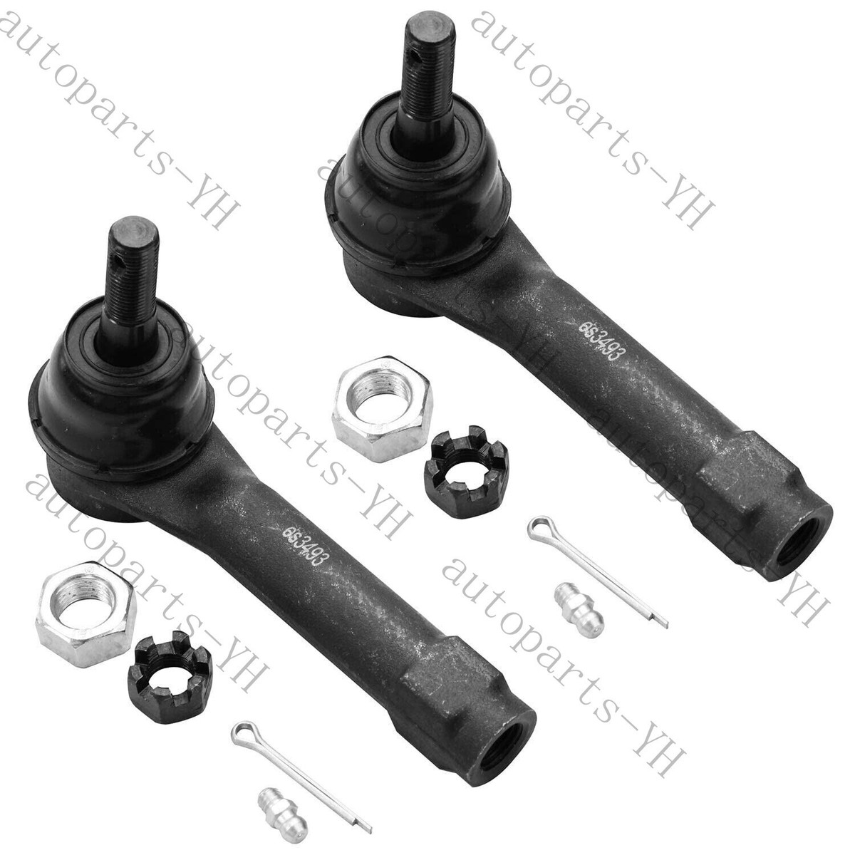 Svenebee Front Control Arm Kit – 2015-2016 Escalade Tahoe Yukon, Ball Joints Tie Rods End Links