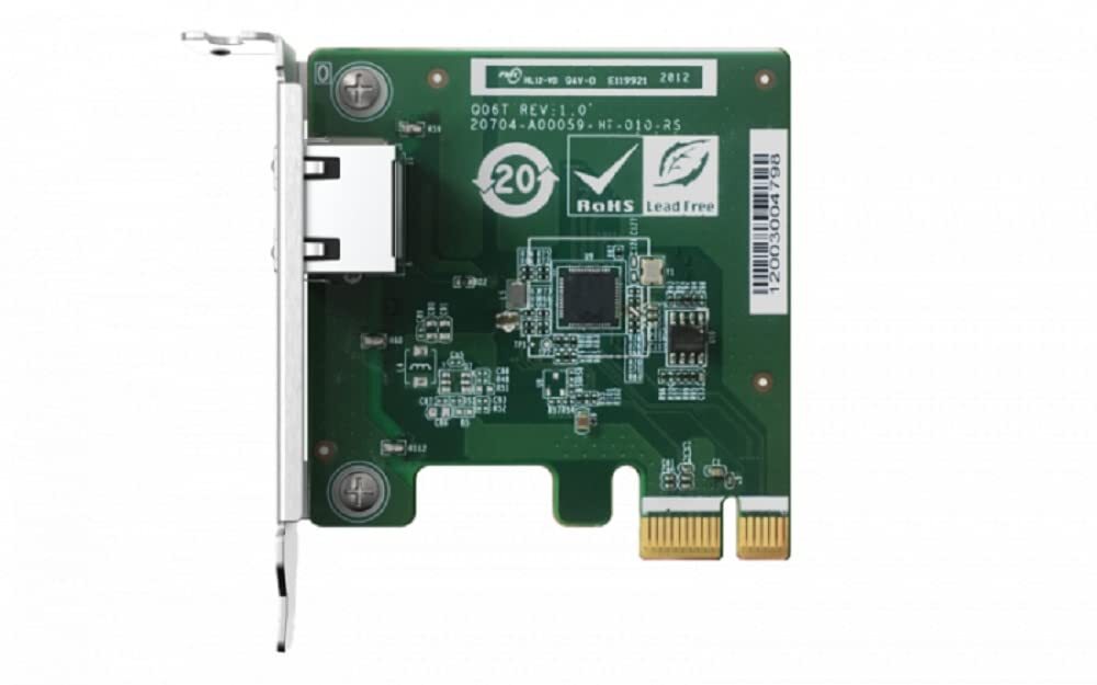 QNAP QXG-2G1T-I225 - Network Expansion Card (Intel) - Single-port 2.5 GbE networ