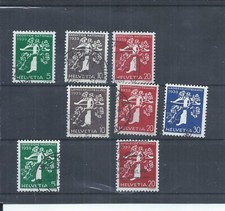 Switzerland stamps.  A range of the 1939 National Exhibition used. (AG705)