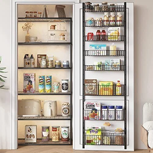 8 Tier Pantry Door Organization and Storage over the Door Pantry