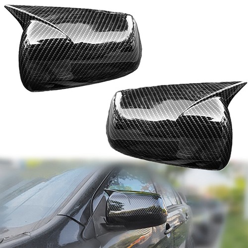 For Mitsubishi Lancer X 10 EX EVO 2008-2012 Side Door Rearview Mirror Cover Trim - Picture 2 of 6
