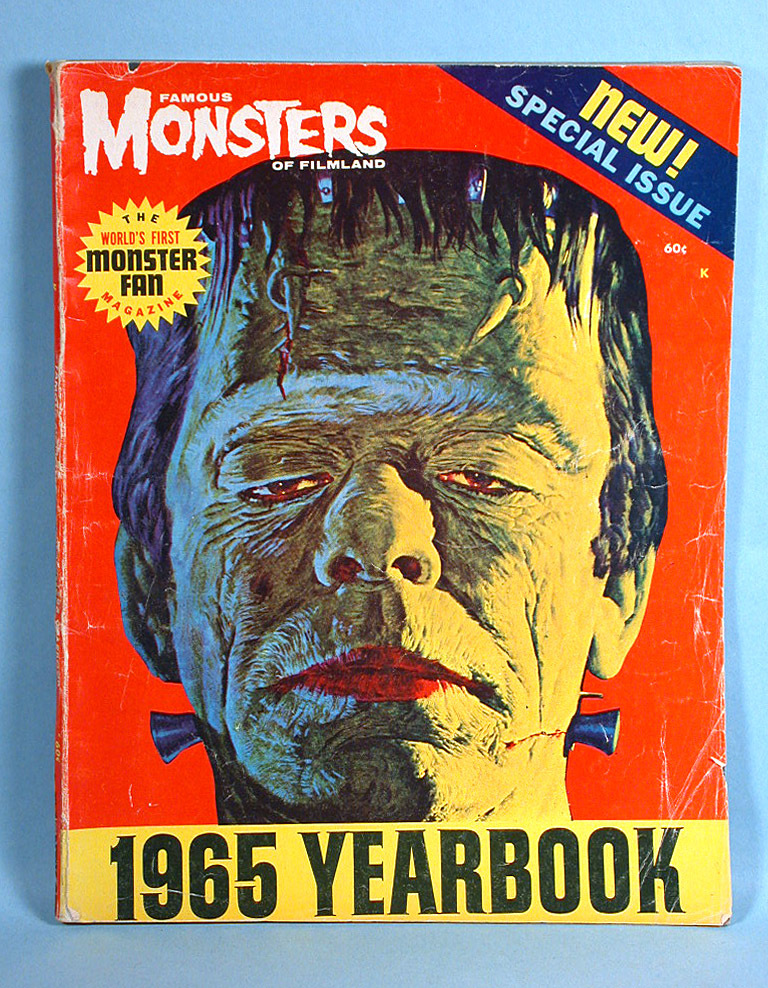 Famous Monsters of Filmland Magazine 3 Yearbooks 1964-1965-1966 +