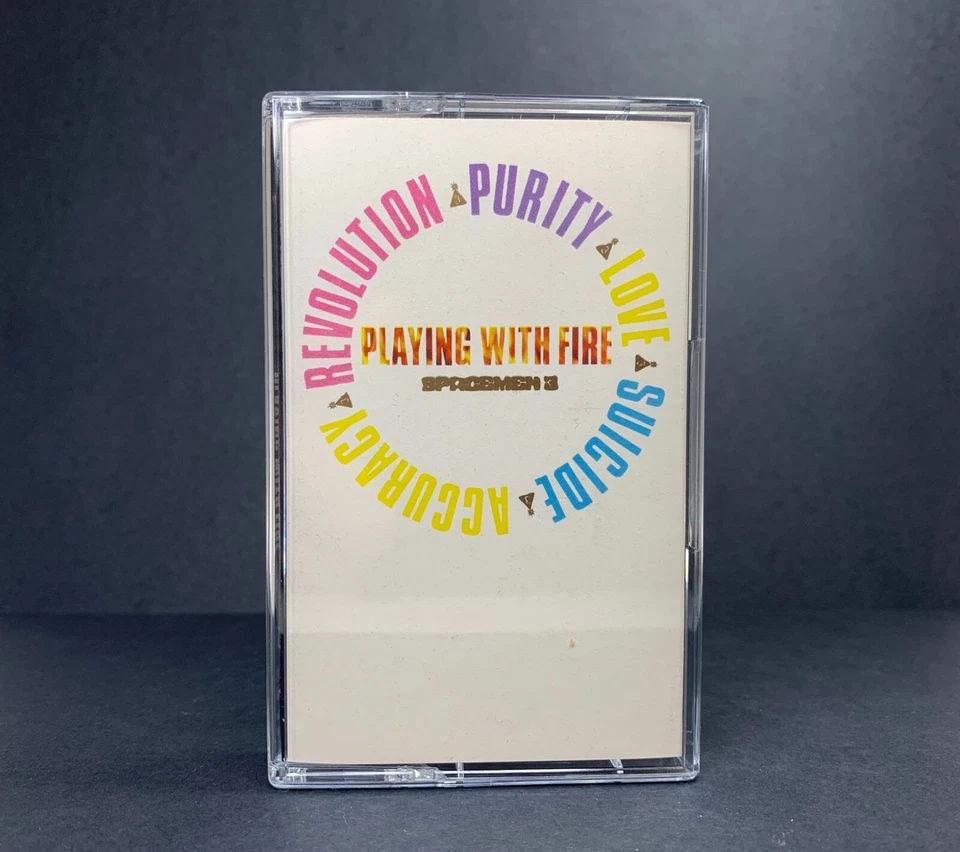 Spacemen 3 PLAYING WITH FIRE Cassette FIREMC16**UK 1ST ISSUE 1988** EX/NEAR MINT - Image 3 of 4