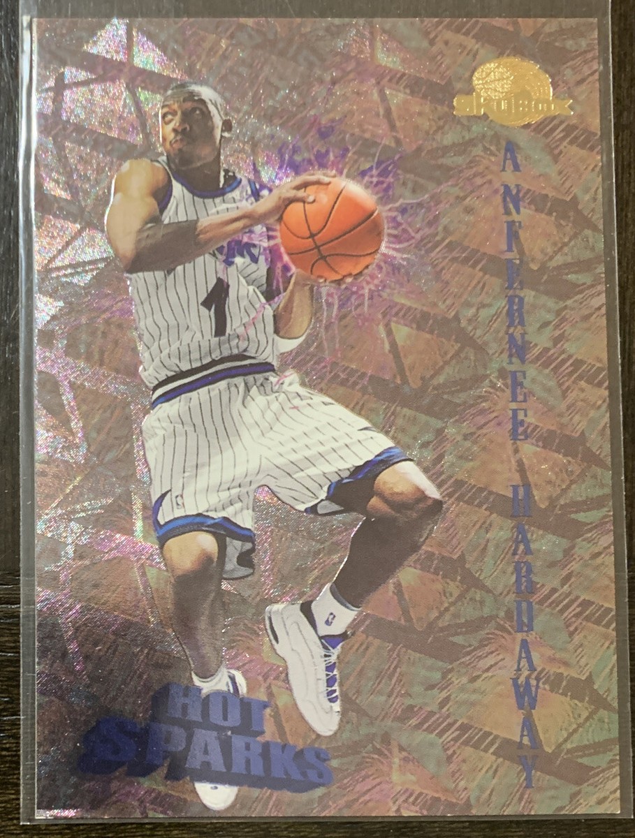 ANFERNEE HARDAWAY 1995-96 Skybox Premium Hot Sparks Foil #HS6 + (3