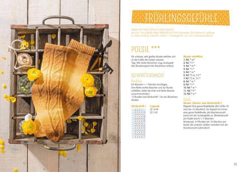 Thumbnail - Woolly Hugs Socken Stricken Mit Super-ferse | 24 Gute-laune-modelle |