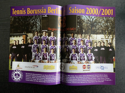 Programme De Foot - Tennis Borussia Berlin Vs 1. FC Union Berlin - 23/02/2001