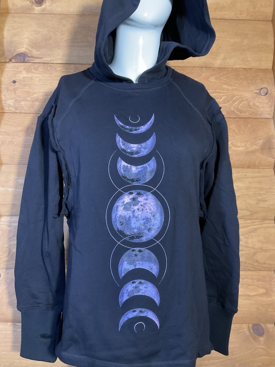 New Dolls Kill Horoscopez Moon Graphic Hoodie Size Medium