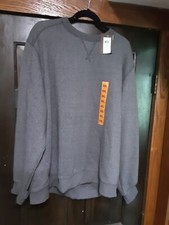 GH Bass  Co. Men's Pullover Crew Neck Sweater, XXL, grey, New with tags