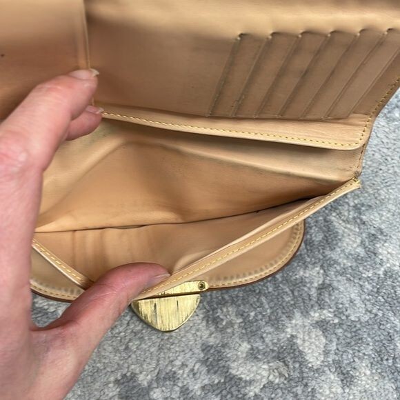 Louis Vuitton White Multicolor Eugenie Long Pushlock Wallet Takashi Murakami thumbnail 15