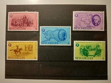 1976 Znaczki Seszele (kamienie milowe w historii USA), MNH, OG