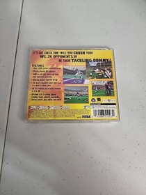 NFL 2K (Sega Dreamcast, 1999) W/ Manual Tested Working Pictures 