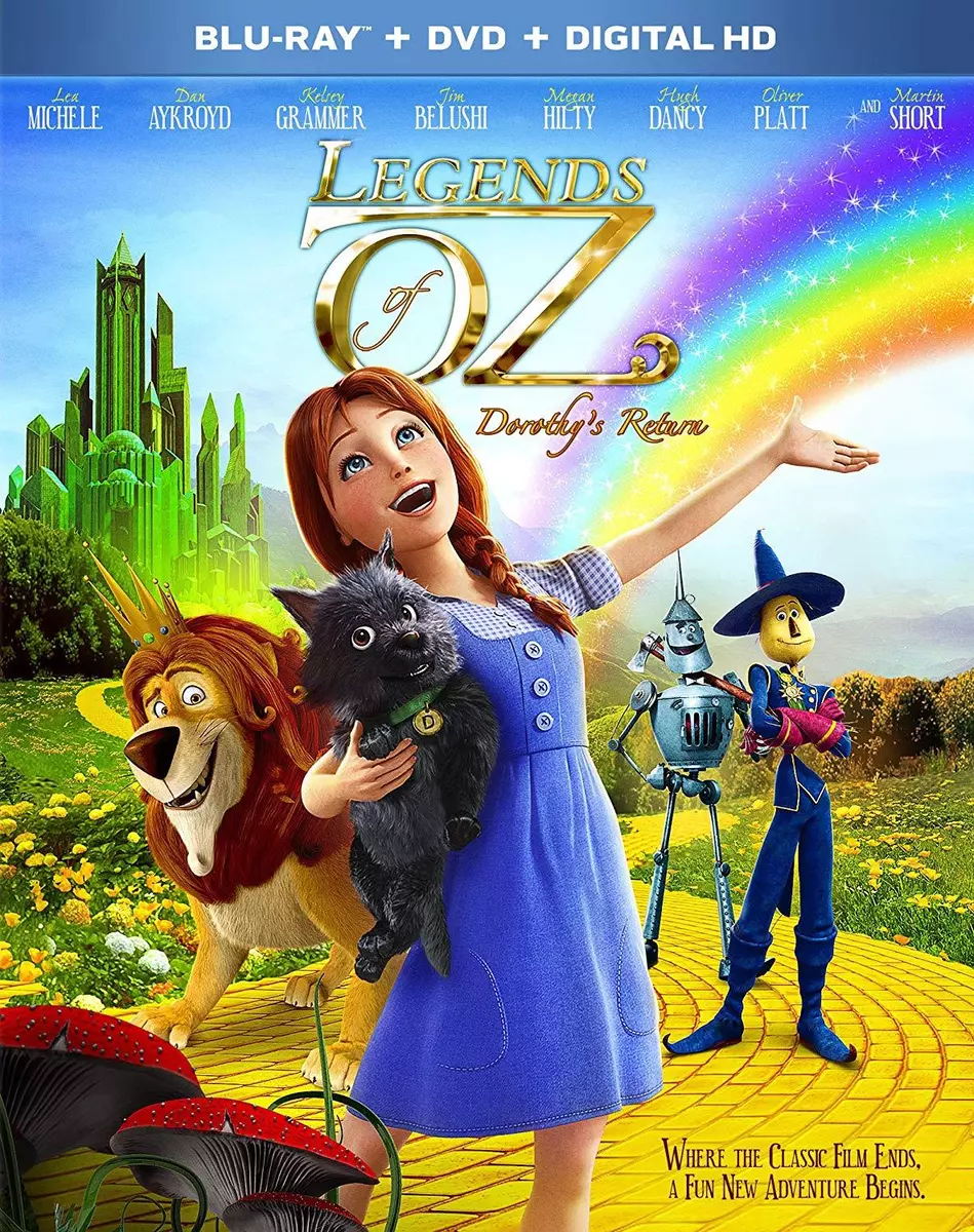 Legends of Oz Dorothy's Return Blu Ray DVD 2 Disc Set Movie Animated Wizard  for sale online