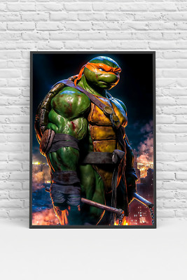 Teenage Mutant Ninja Turtles Michelangelo Poster Print - No Frame