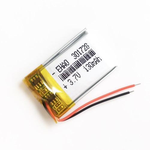 3.7V 130mAh Lipo Rechargeable Battery For MP3 Headphone Bracelet Selfie 301728 - Picture 5 of 6