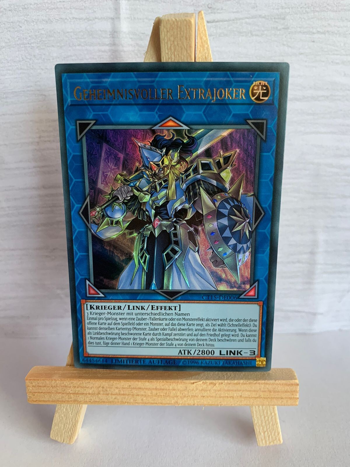 Yu-Gi-Oh! Erzunterweltler Kommandant – Super Rare, Deutsch, Limitierte Auflage