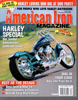 American Iron April 1999 Motorcycle Magazine Harley-Davidsons Best Deal ...