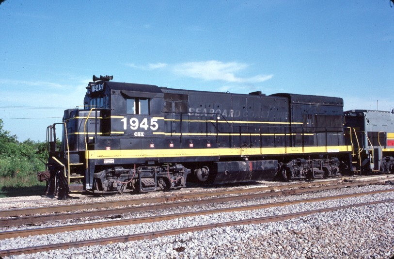 CSX 1945 U18B TAFT FL ORIGINAL SLIDE 05-23-87 T22-9 | eBay