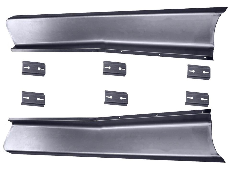 Custom Smooth Running Boards Fits 1947-1954 Chevy GMC Pickup Truck short bed - Image 3 of 4