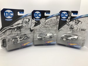dc sketched series hot wheels