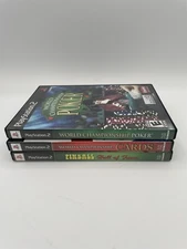 3 Card/Tabletop Game Lot | PlayStation 2 (PS2) | CIB | Tested & Work