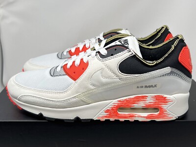 Nike Air Max III PRM 90 Archetype White Bright Crimson DC7856-100