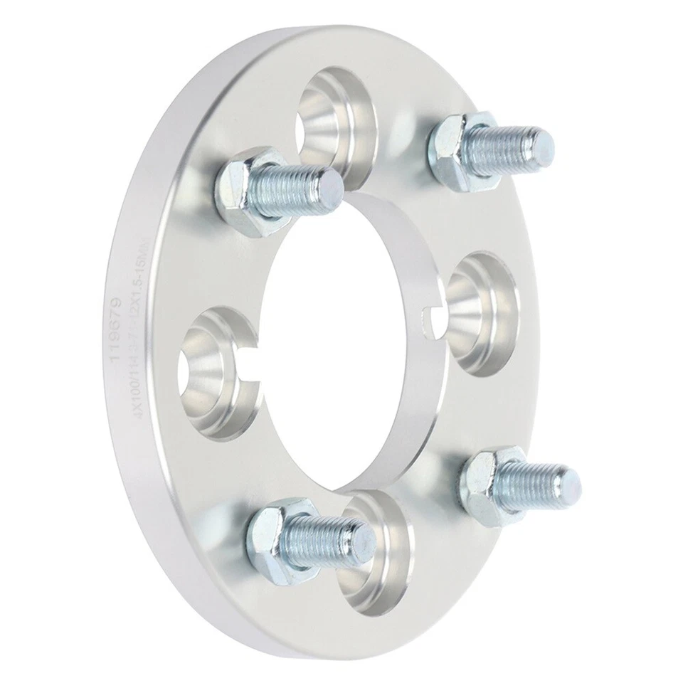 4 pcs Wheel Adapters 15mm For Honda Civic Mazda Miata Scion xB 4x100 to 4x114.3 — 第 4/4 张图片
