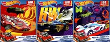 Hot Wheels - 100 Pieces Jigsaw Puzzle Set of 3 Pack 
