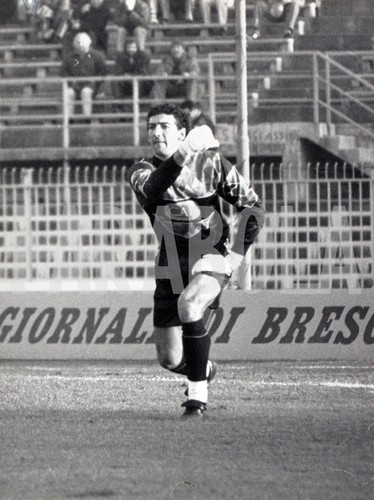 Photo De Presse Vintage - Brescia, Hagi - Années 90 - Tirage Original 24x18 Cm