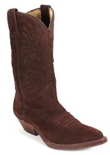 Stivali da cowboy stivali western linea danza catalana pelle vintage Sancho 41,5