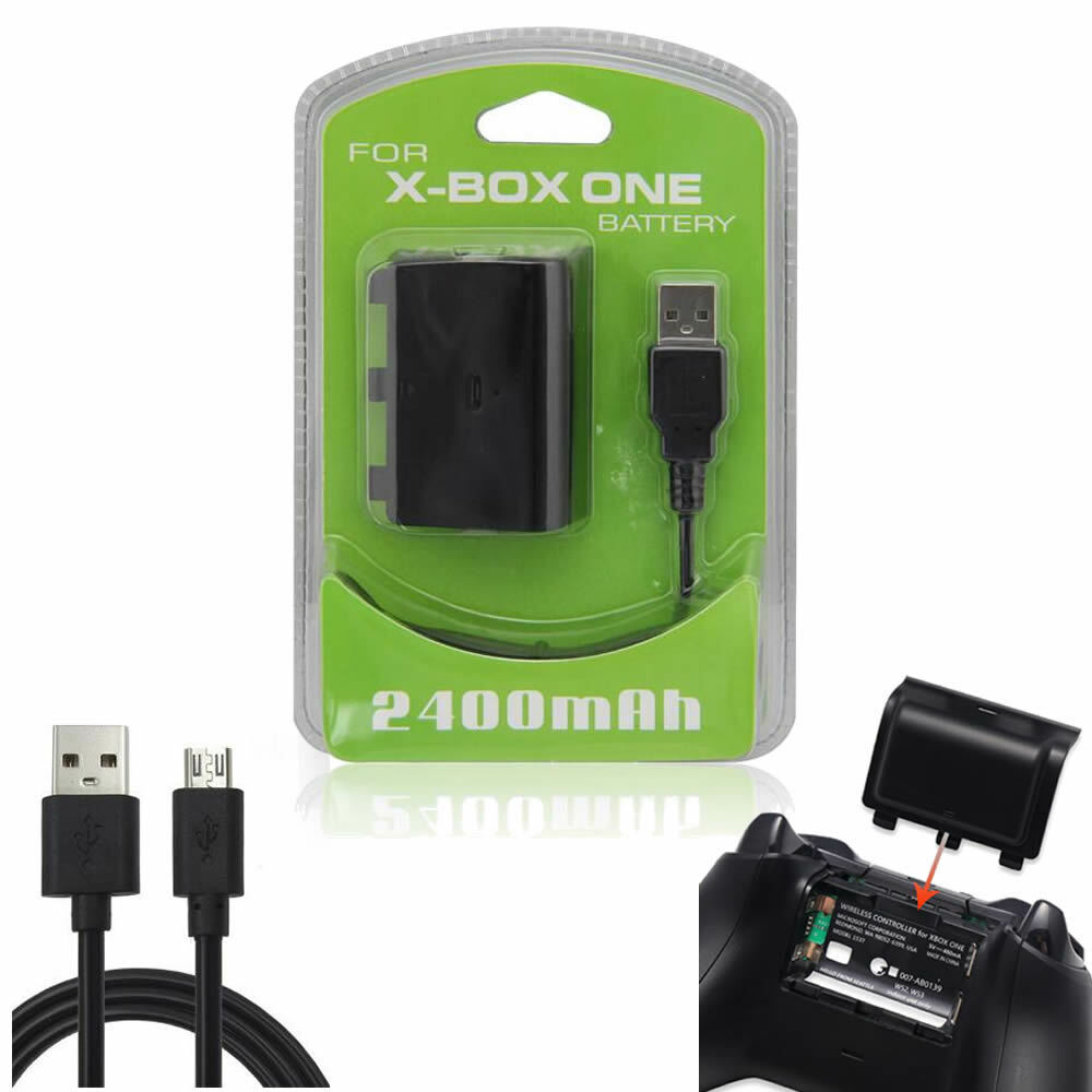 Publicatie Toegangsprijs Ongedaan maken Rechargeable Battery Pack & Charging Charger Cable For Xbox One S X  Controller | eBay