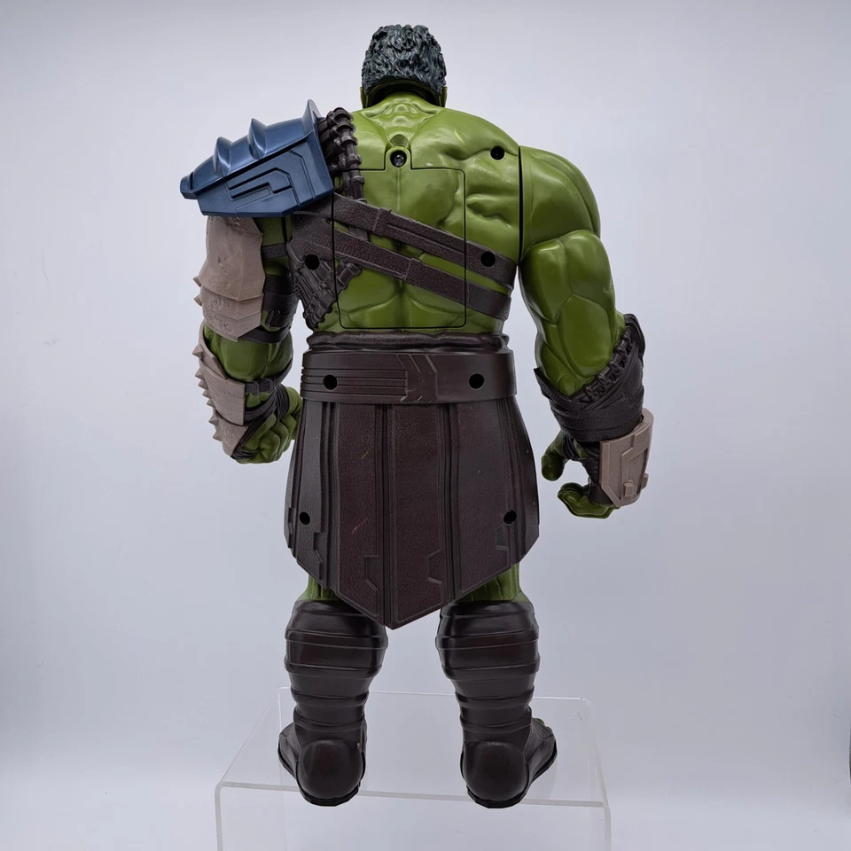 Figura parlante Hasbro Marvel Thor Ragnarok Gladiador Hulk 13" figura probada Foto 4 de 4
