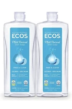 ECOS | Hypoallergenic Dish Soap, Free & Clear | 25 Fl Oz (Pack of 2)