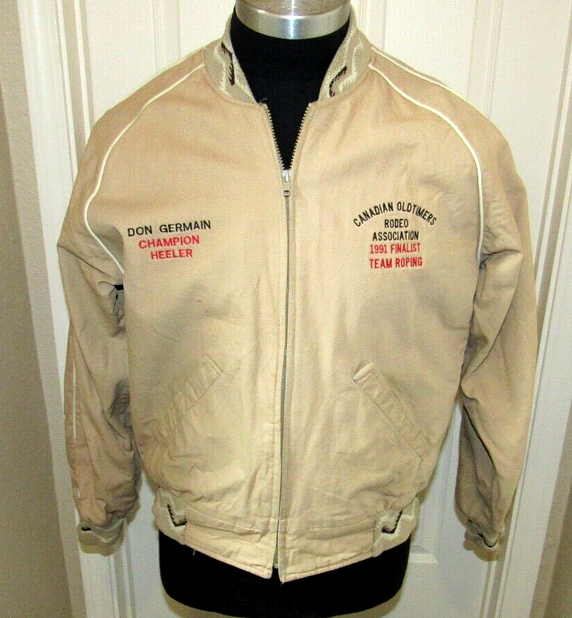 VINTAGE Miller Outerwear CANADIAN OLD TIMERS RODEO ASSOCIATION 1991 JACKET eBay