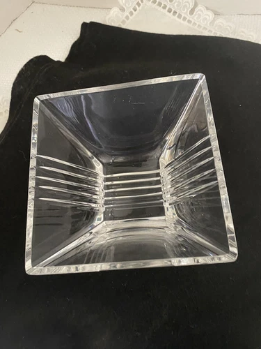 Tiffany & Co Art Deco Clear Glass Candy/Trinket Dish