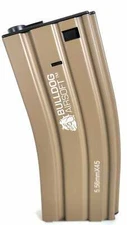 Bulldog Metal 300 Rounds High Cap Airsoft Magazine for SR4 Series Electric AEG