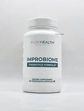 PureHealth Research ImproBiome Prebiotic Formula (90 Vegetarian Caps) New