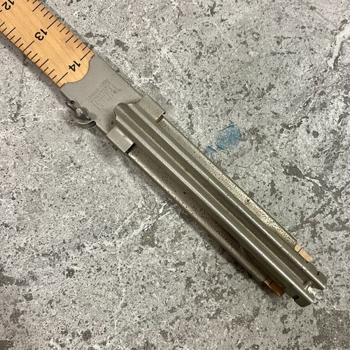 Vtg ORCO DeLuxe Pin-It Skirt Marker Sewing Hem Ruler Tool Adjustable Mount - Picture 8 of 12