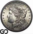 1887-S Morgan Silver Dollar Coin, Gorgeous Gem BU++ Better Date