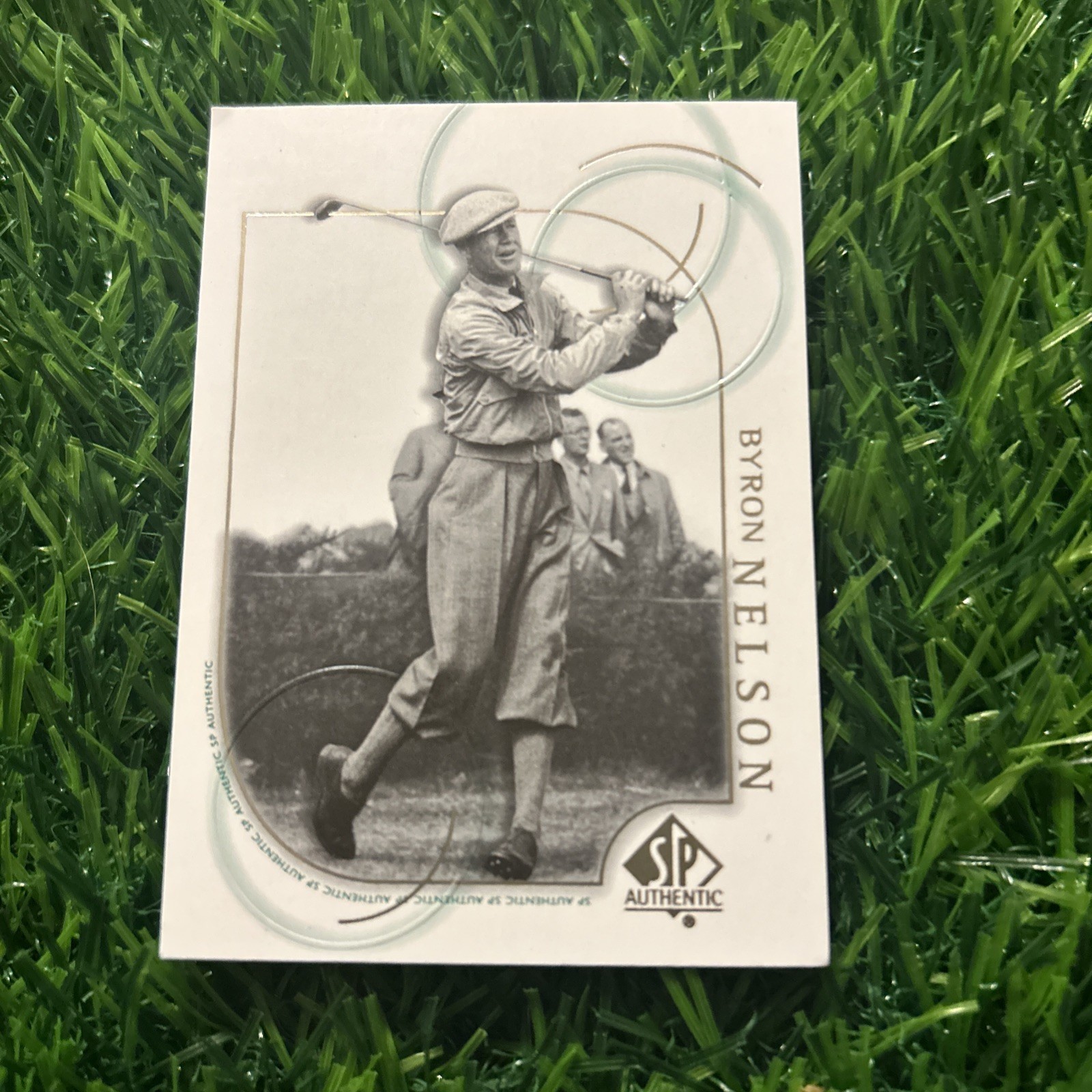 2001 SP Authentic Byron Nelson #16 GOLF CARD PGA