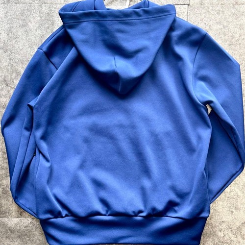 Felpa con cappuccio PLAY COMME DES GARCONS blu M cuore logo patch pullover Giappone autentica - Foto 5 di 10