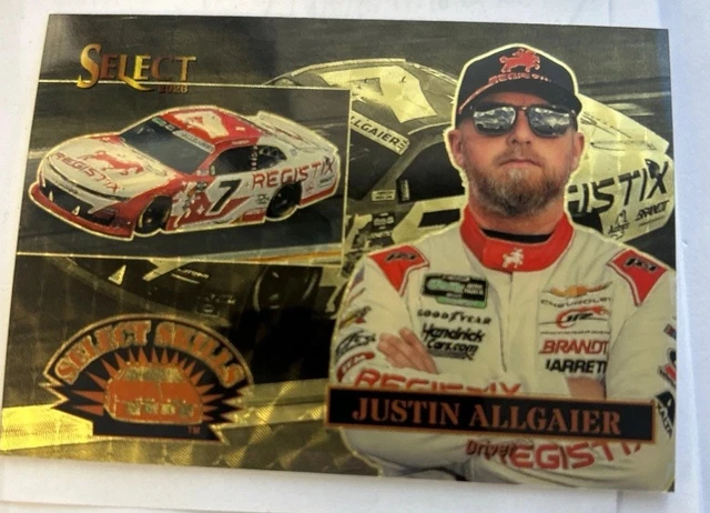 2026 Panini Select NASCAR Justin Allgaier Select Skills 1/1 ONE OF ONE Prizm SSP